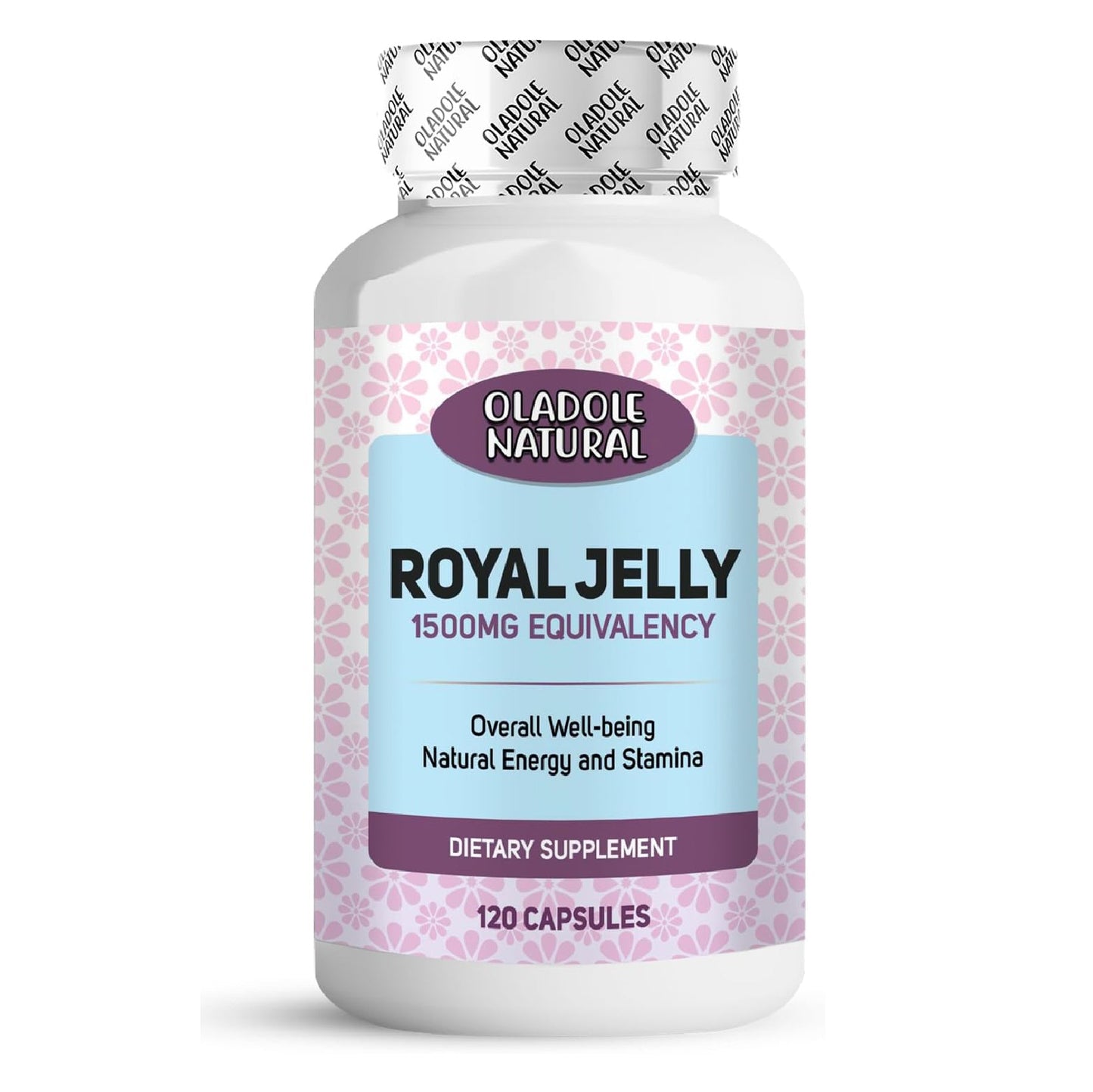 Oladole Natural Royal Jelly 1500mg - 120 Capsules
