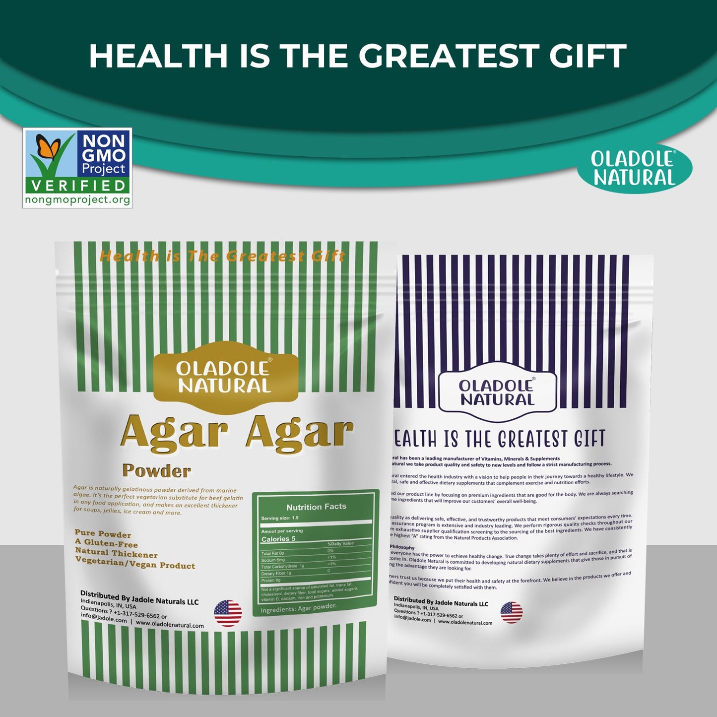 Agar Agar Powder Unflavored Thickener 100g