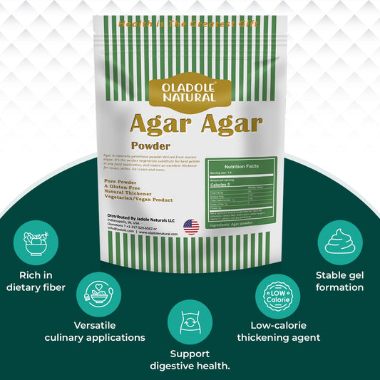 Agar Agar Powder Unflavored Thickener 100g