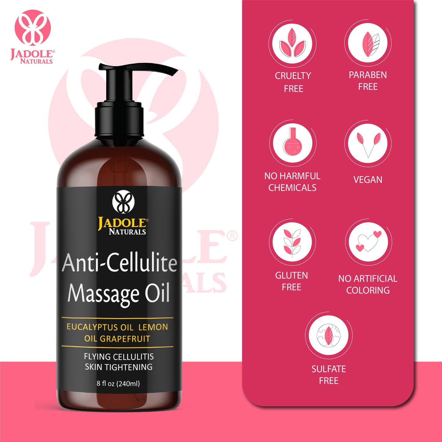 Anti Cellulite Treatment Massage Oil 240ml