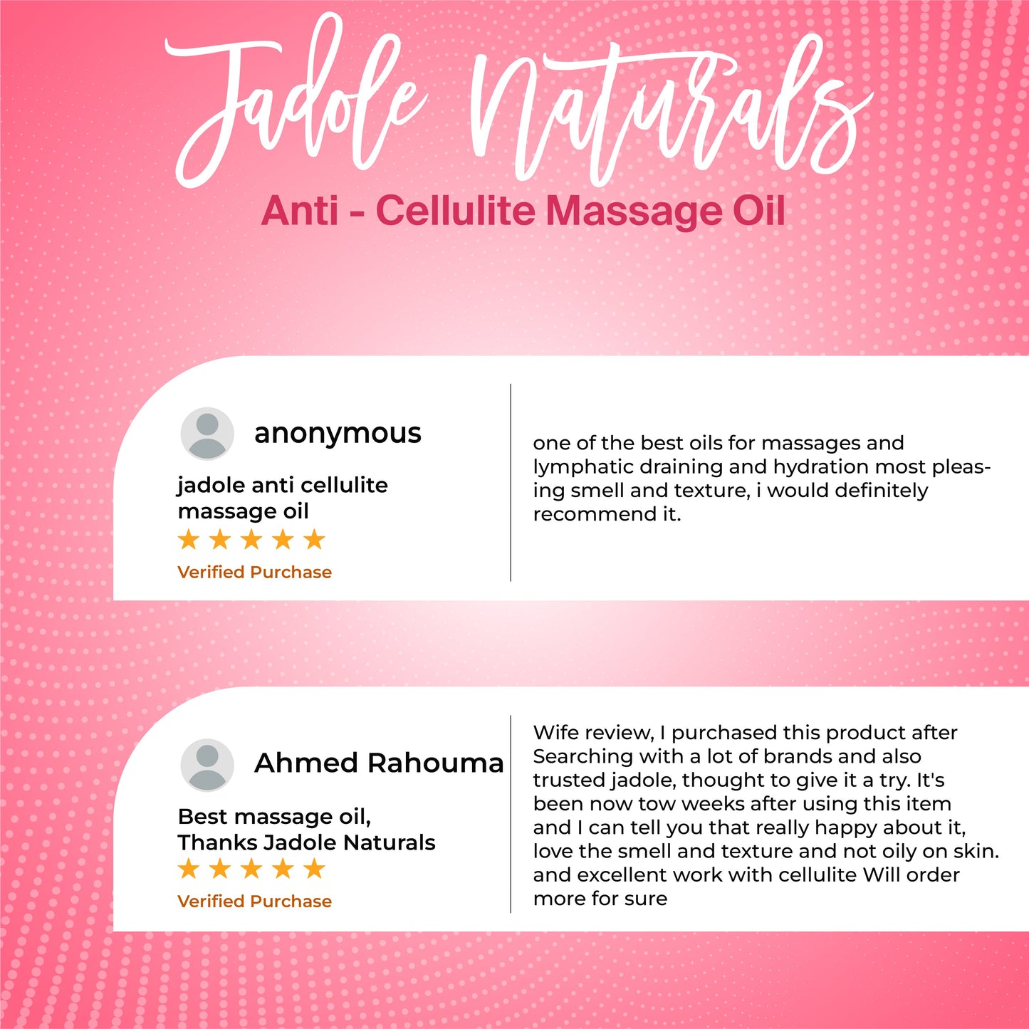 Anti Cellulite Treatment Massage Oil 240ml