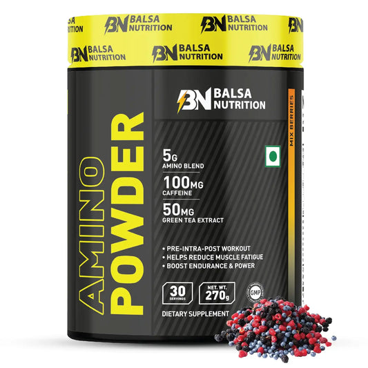 Balsa Nutrition Amino Energy - 270g, 30 Serving (Mixed Berry)