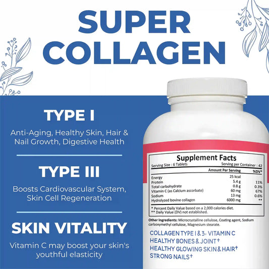 Usadoll Super collagen + Vitamin C - 252 Tablets