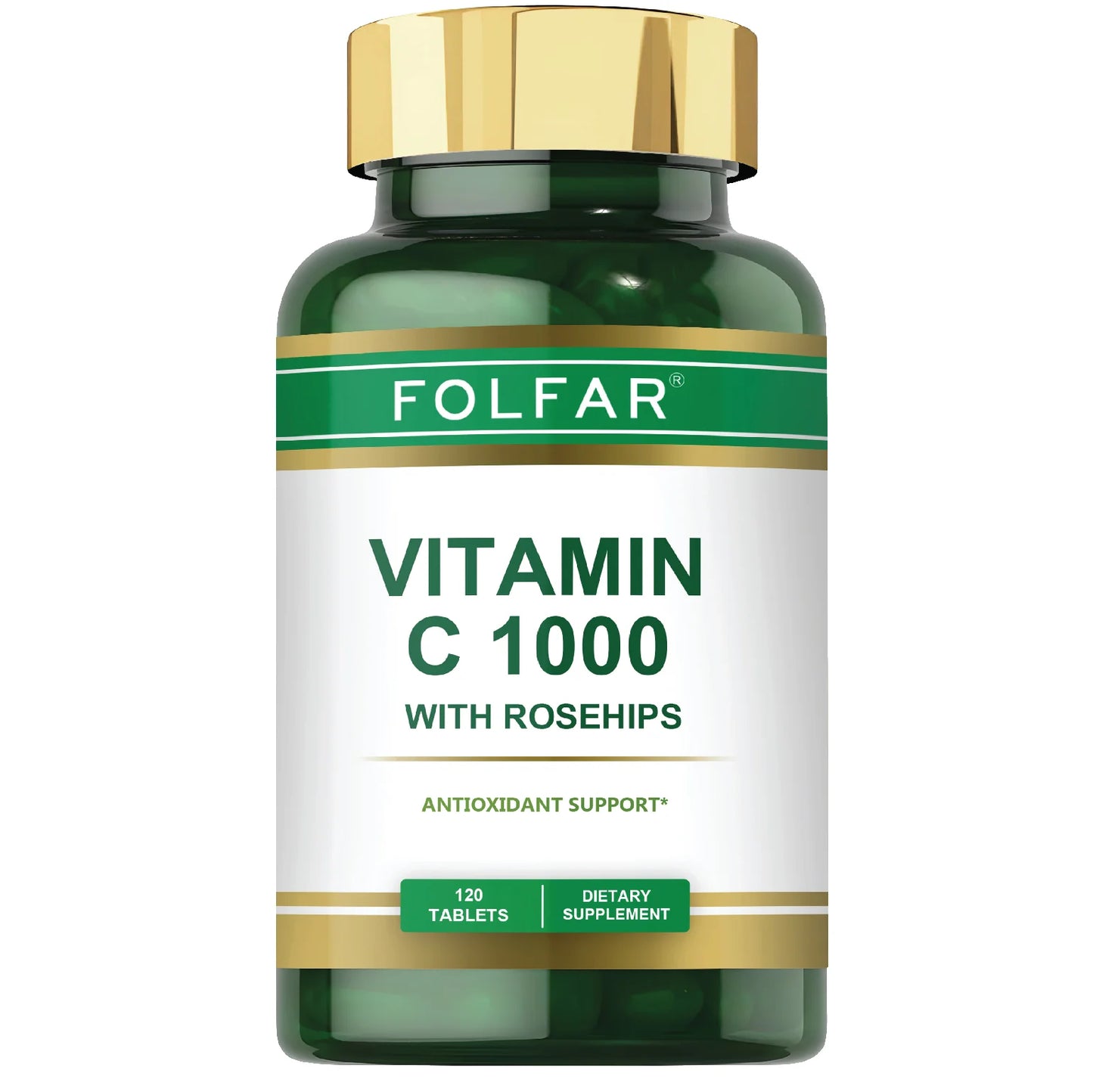 Folfar Vitamin C With Rose Hips - 1000mg