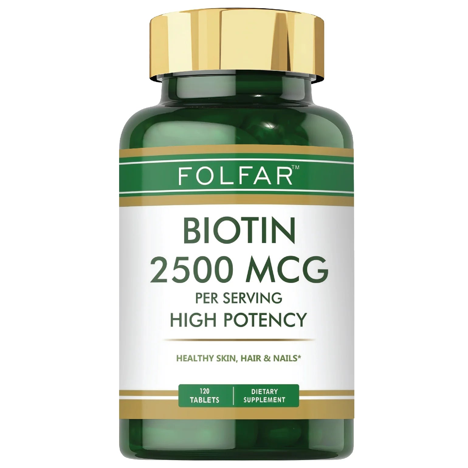 فولفار بيوتين 2500 ميكروغرام - 120 قرصًا