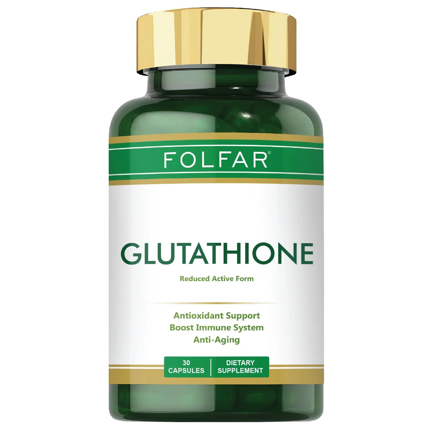 Folfar Glutathione 50mg - 30 Capsules