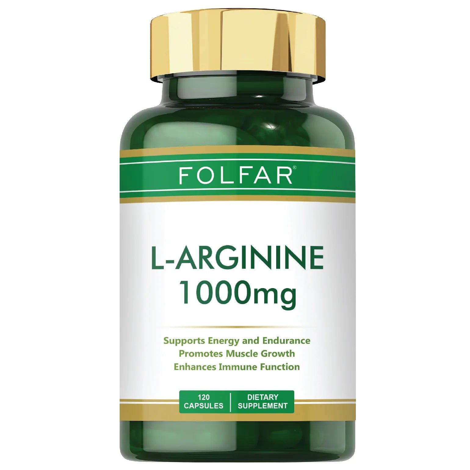 Folfar L-Arginine -120 Capsules