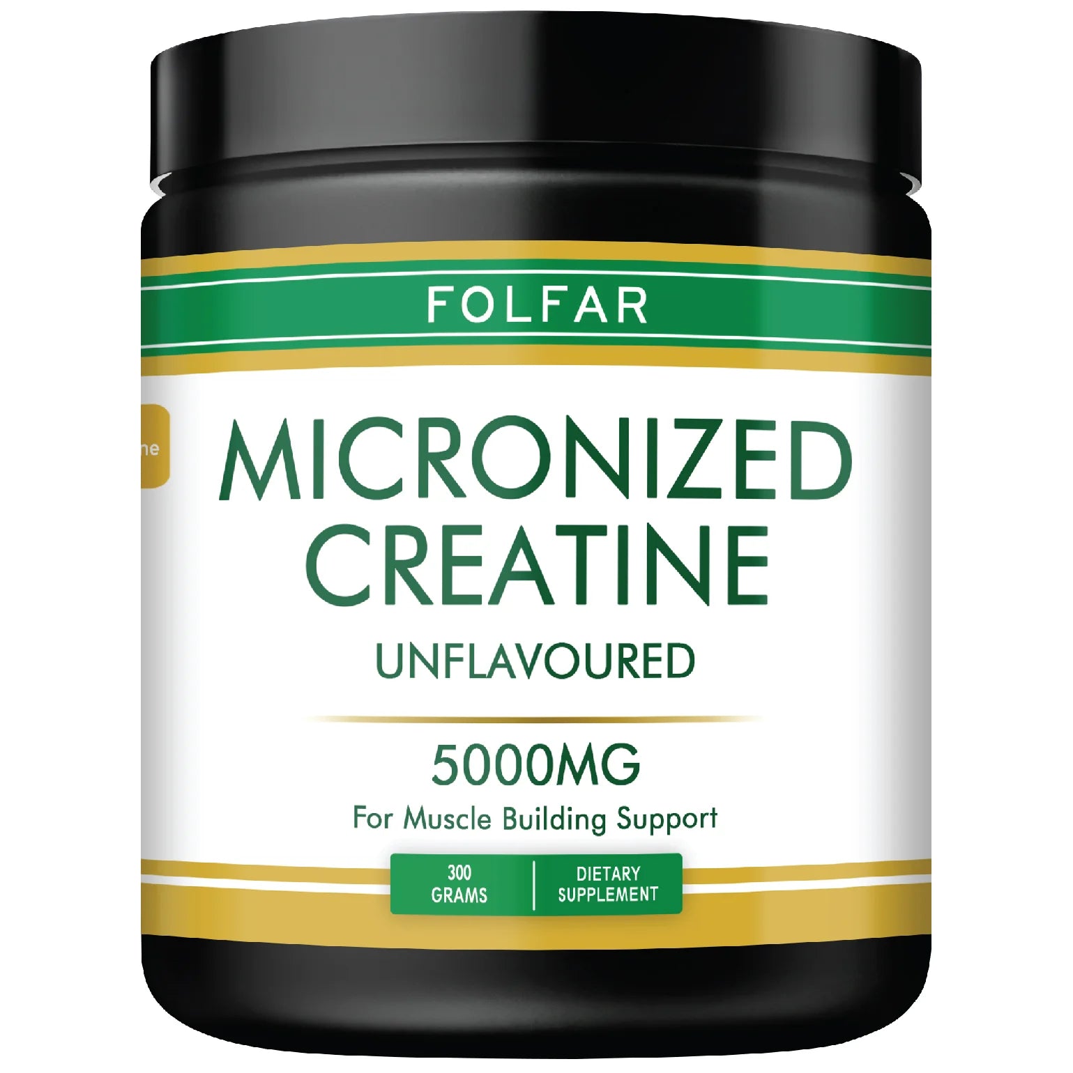مسحوق أحادي هيدرات الكرياتين فولفار - 300 غرام (بدون نكهة)