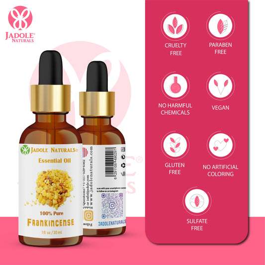 Jadole Naturals Frankincense Essential Oil 100% Pure & Natural 30ml