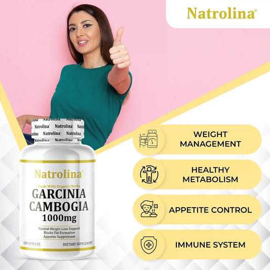 Natrolina Garcinia Cambogia 1000mg - 120 Capsules