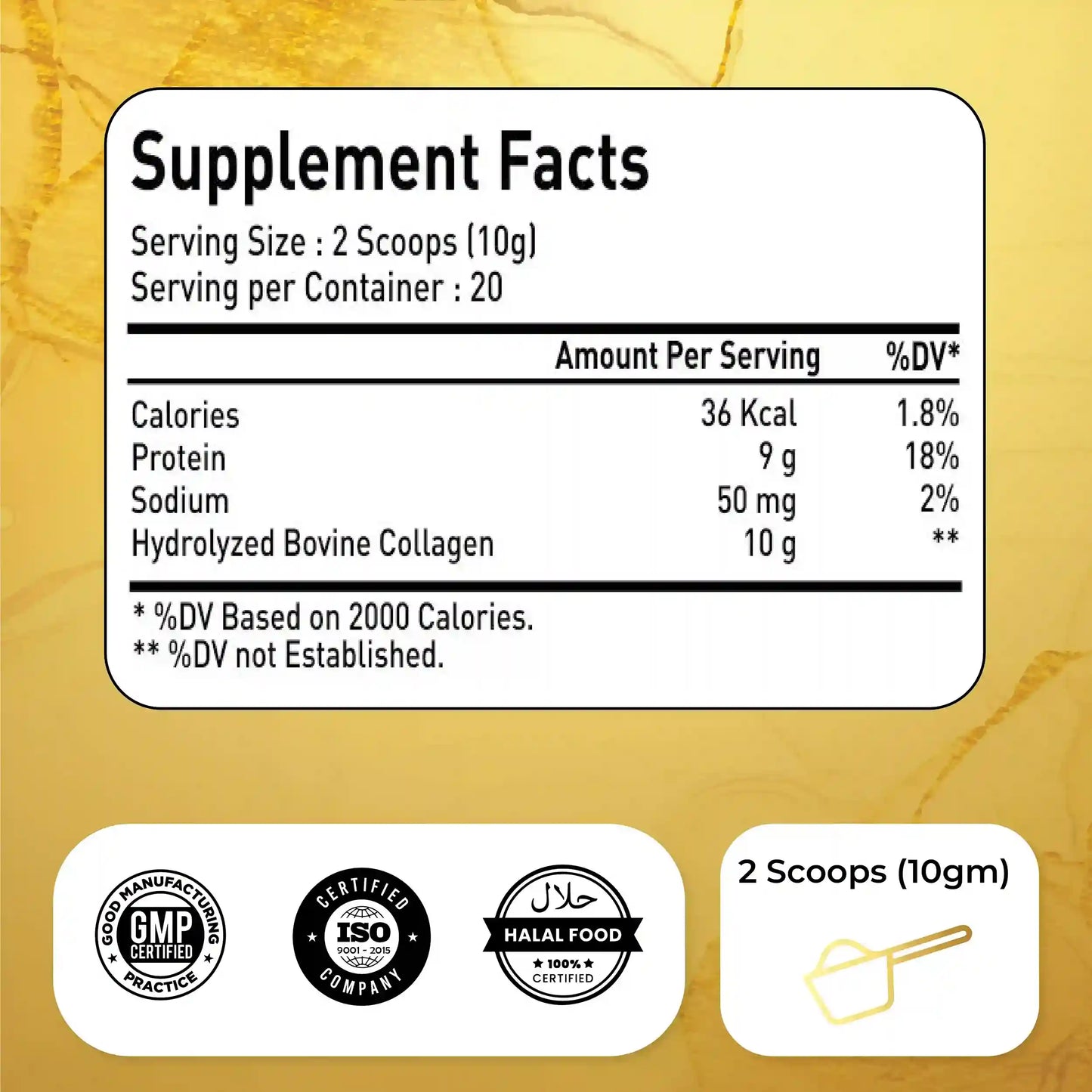 Natrolina Hydrolyzed Bovine Collagen Powder 200g