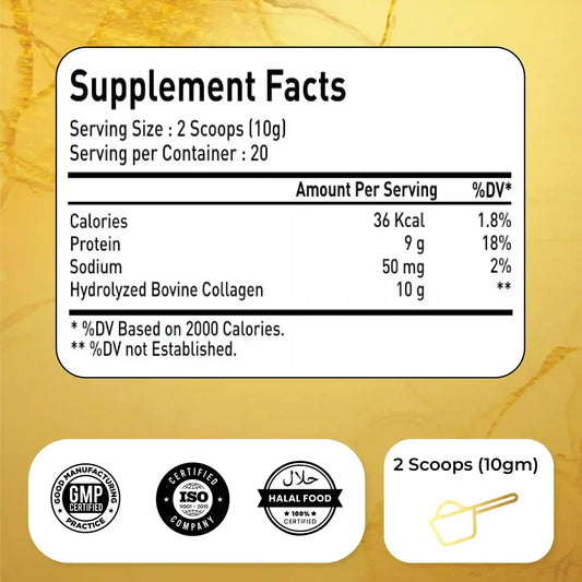 Natrolina Hydrolyzed Bovine Collagen Powder 200g