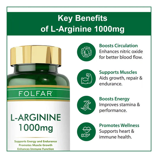Folfar L-Arginine -120 Capsules