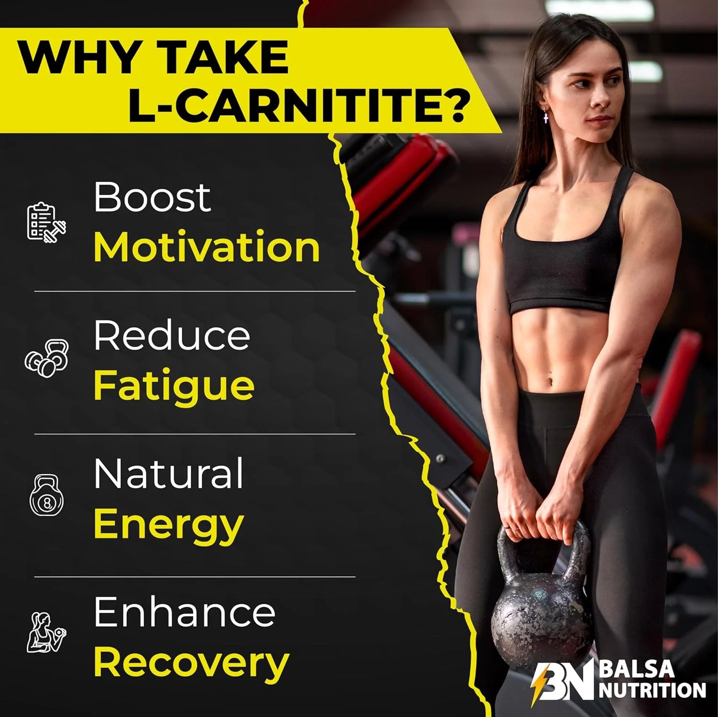 Balsa Nutrition L-Carnitine 3000mg- 20 Shots