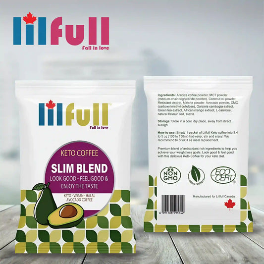Lilfull Keto Coffee Avocado flavor- 10 packets