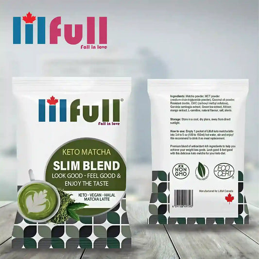Lilfull Slim Blend Keto slimming Matcha Latte Ketogenic, Dietry