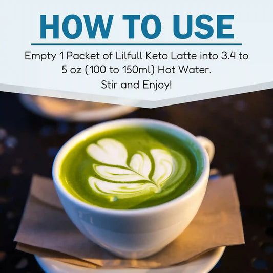 Lilfull Slim Blend Keto slimming Matcha Latte Ketogenic, Dietry