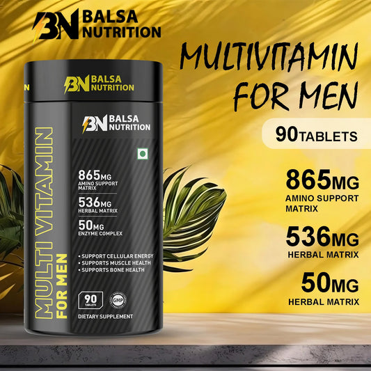 Multivitamin Supplements for Men 90 Tablets,865mg