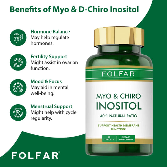 Folfar Myo & D-Chiro -Inositol (40:1 Ratio)