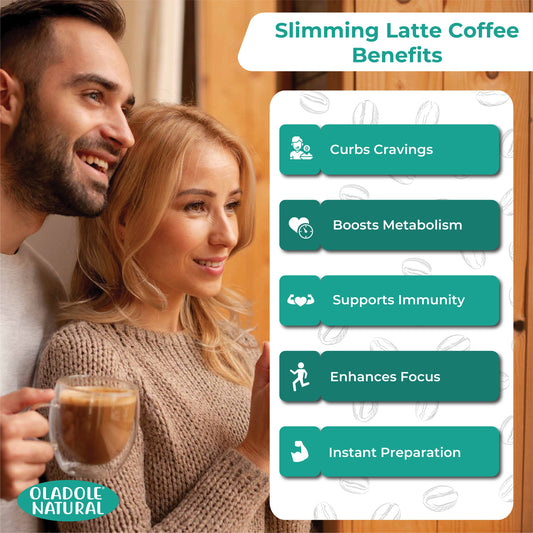 Oladole Natural Macchiato Caramel Slimming Coffee 15g x 10 Packets