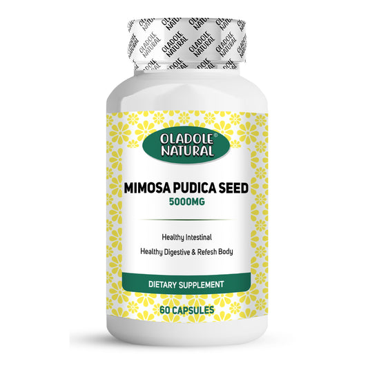 Oladole Natural Mimosa Pudica Seed Capsules - 60 Count