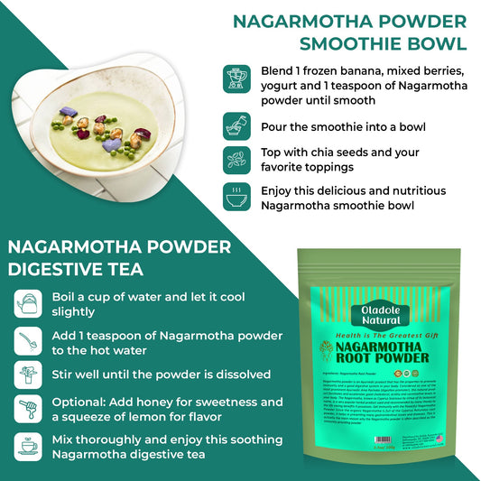 Oladole Natural Nagarmotha Powder 100g