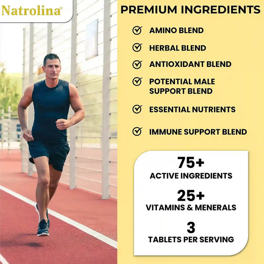Natrolina Men's Multivitamin 150 Tablets