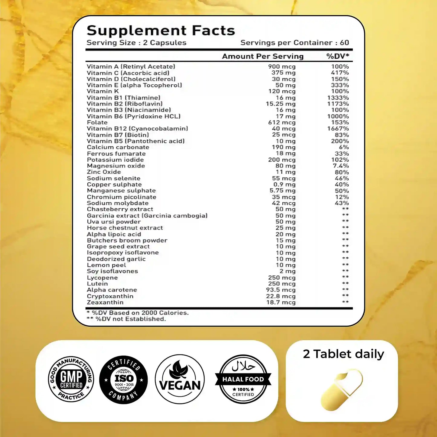 Natrolina Multivitamin for Women 120 Capsules