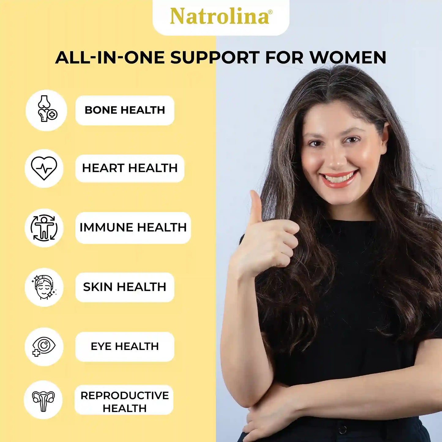 Natrolina Multivitamin for Women 120 Capsules