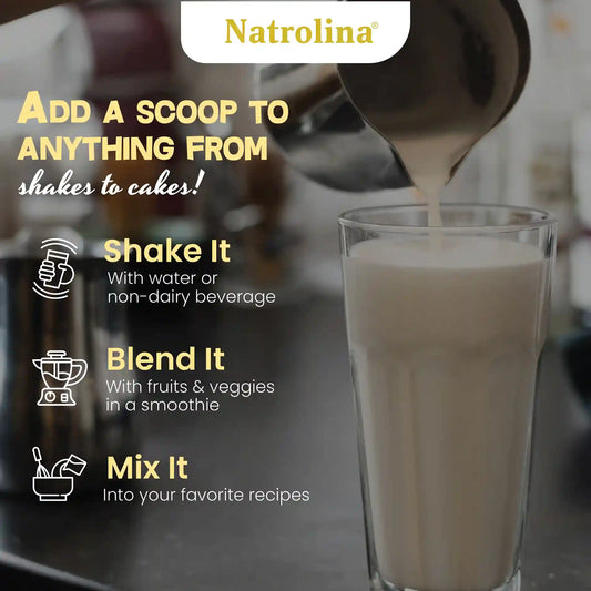 Natrolina Organic Protein Powder - Vanilla 1kg