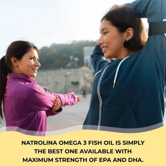 Natrolina Super Omega 3 Fish Oil 1000mg 100 Softgels