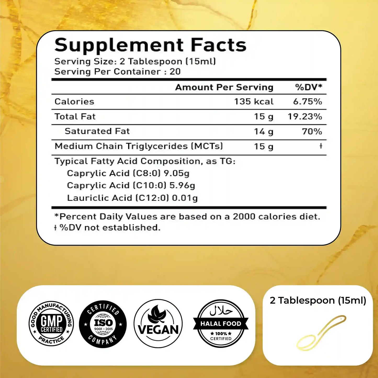 Natrolina Organic MCT Oil 300ml