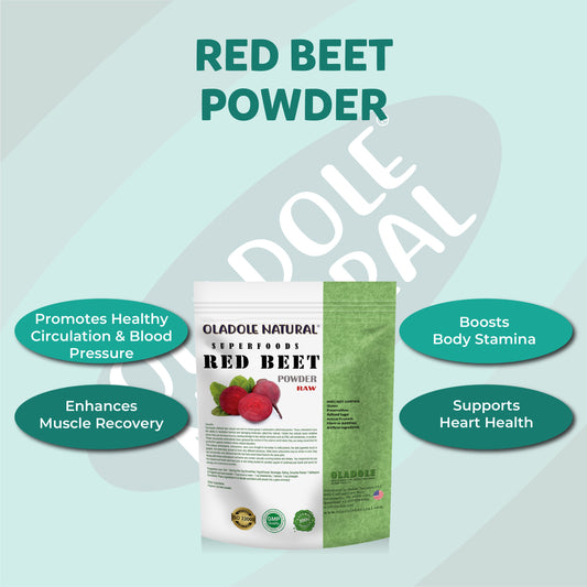 Oladole Natural Organic Red Beet Root Powder 100g