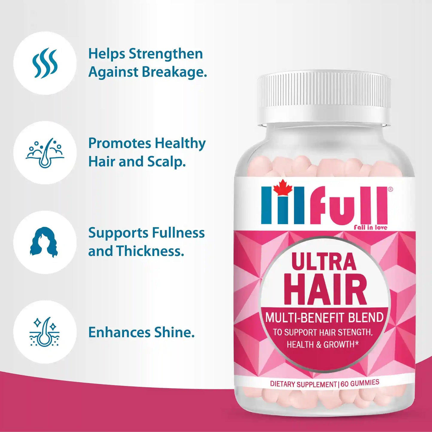 Lilfull Ultra Hair Vitamins with Biotin