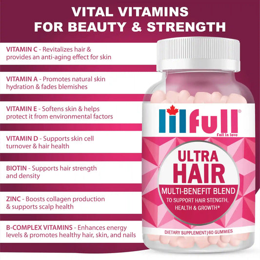 Lilfull Ultra Hair Vitamins with Biotin