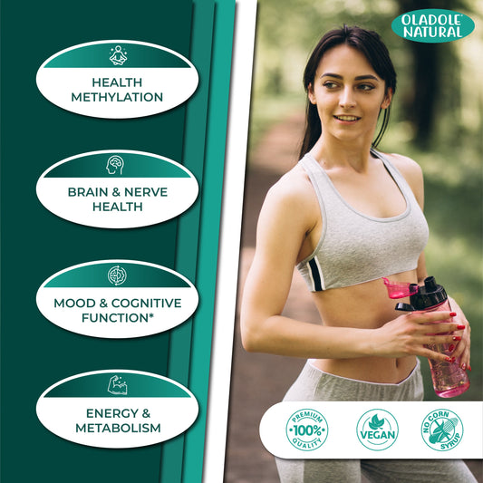Oladole Natural Vitamin B-12 (1000mcg) - 100 Lozenges