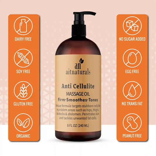 Aitnaturals Massage Oil for Anti Cellulite-240ml