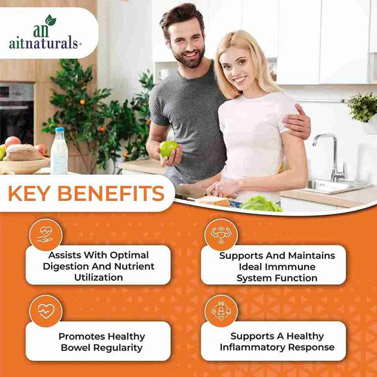 بروبيوتيك أسيدوفيلوس 100 مليون من أيت ناتشورالز 