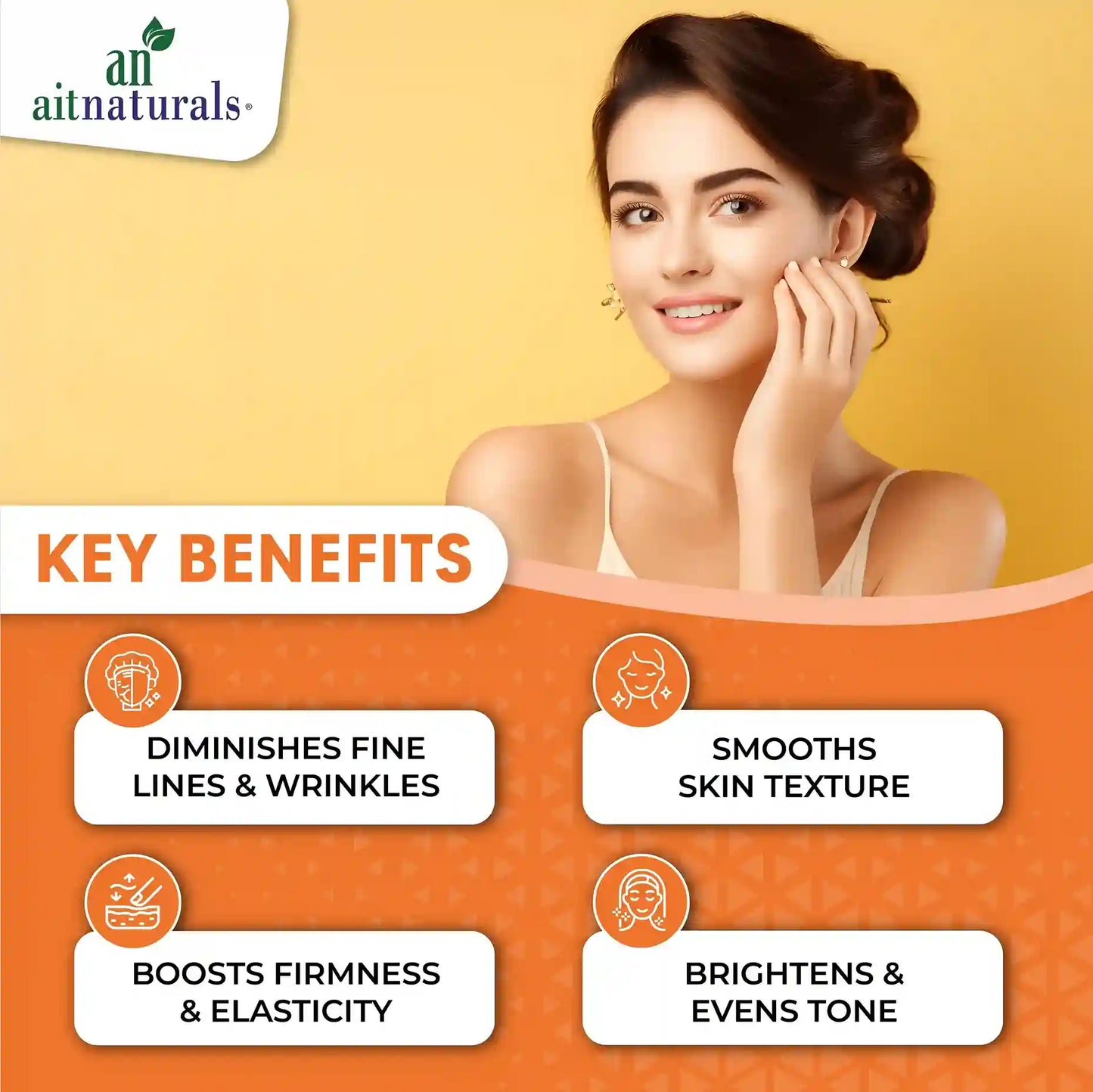 Aitnaturals Retinol Moisturizer Cream 1.7 Oz 50 ml for Face & Eye