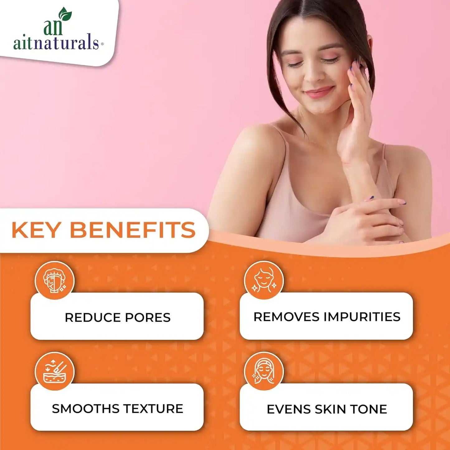 Aitnaturals Rose Petal Witch Hazel Toner