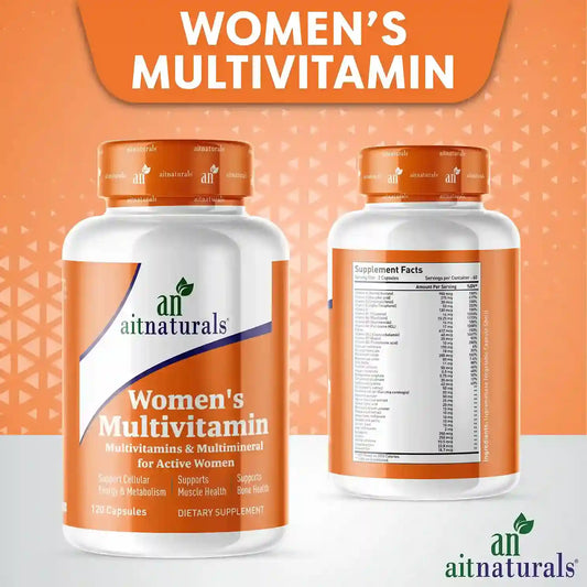 Aitnaturals Women's Multivitamin - 120 Capsules