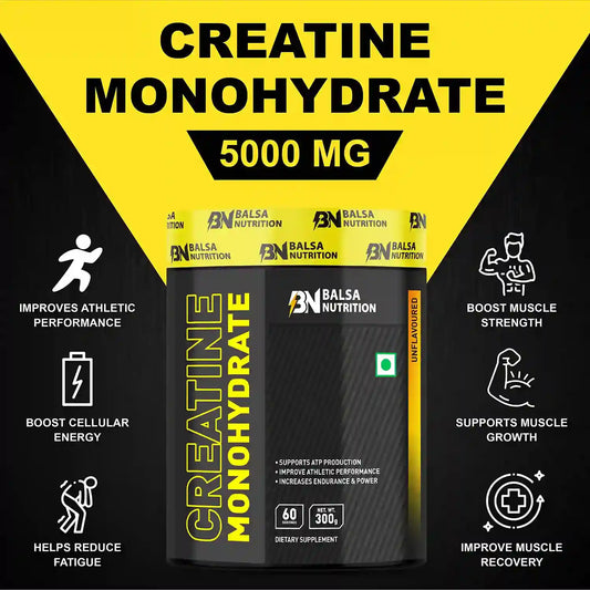 Balsa Nutrition Creatine Monohydrate Powder- 300g