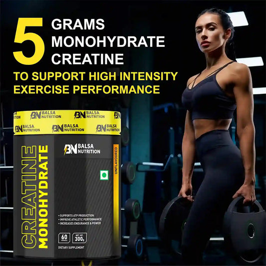 Balsa Nutrition Creatine Monohydrate Powder- 300g