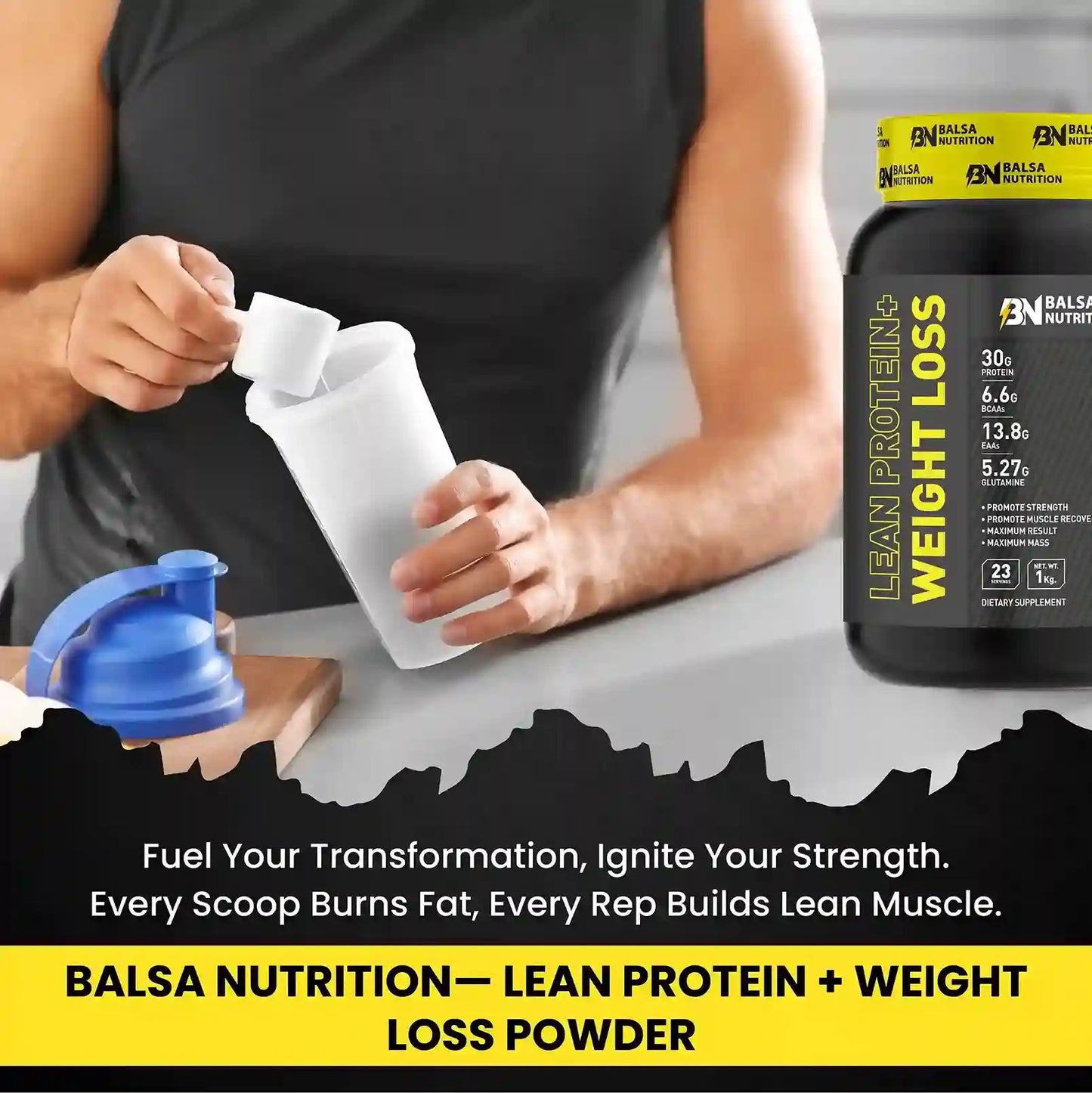 Lean Protein+Weight Loss 1Kg French Vanilla flavour