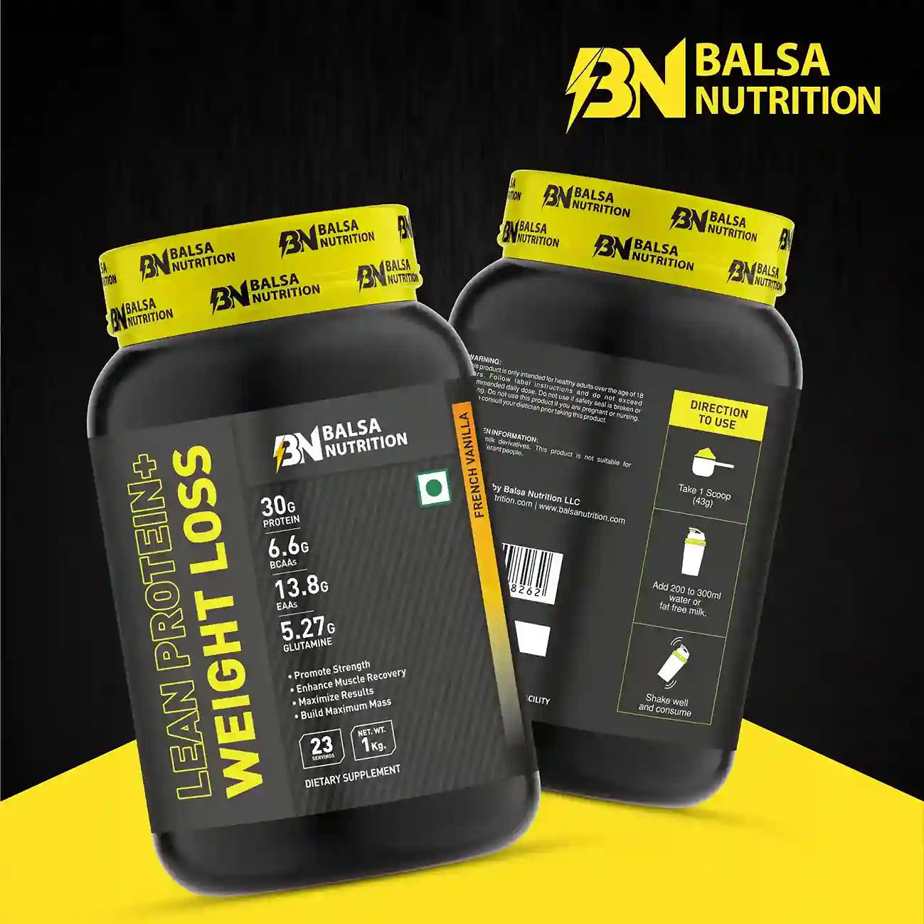 Lean Protein+Weight Loss 1Kg French Vanilla flavour