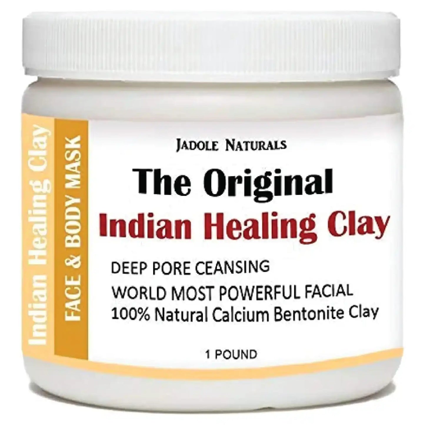 Jadole Naturals Indian Healing Clay 1 Pound