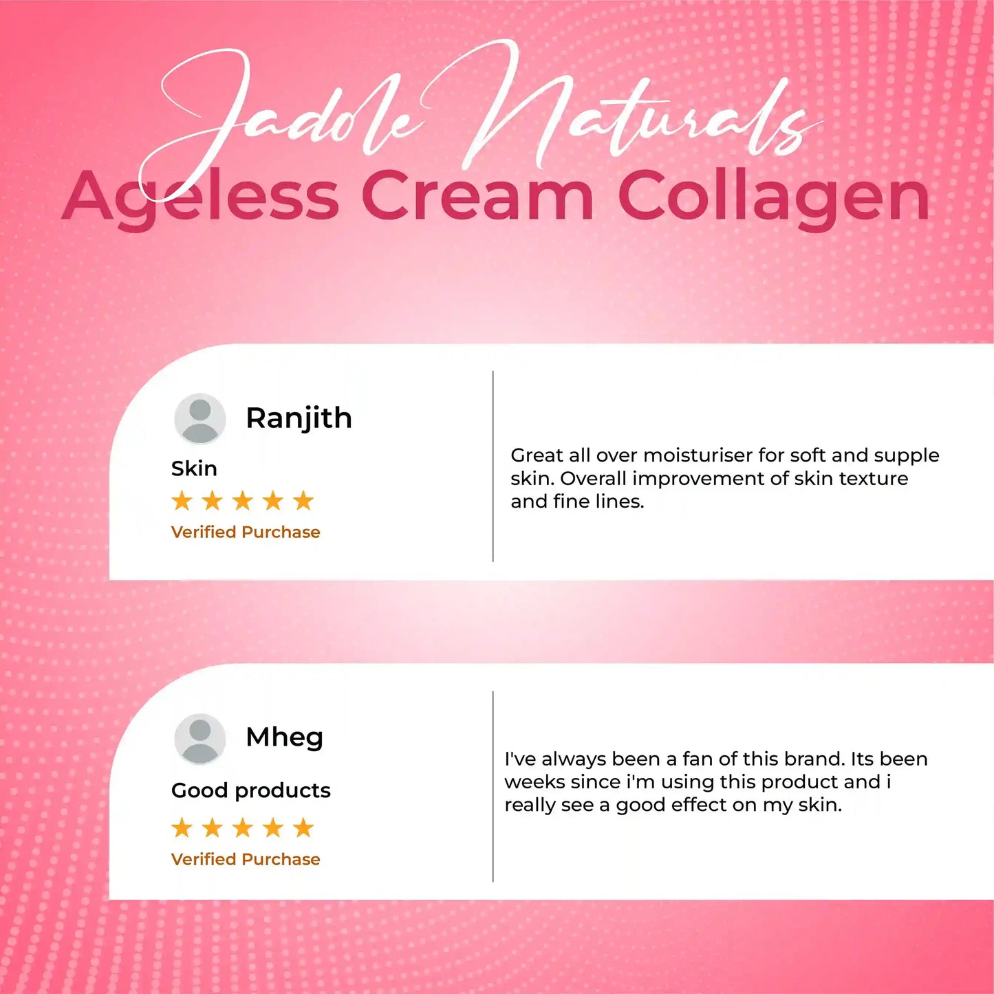 Jadole Naturals Ageless Cream Collagen 50g