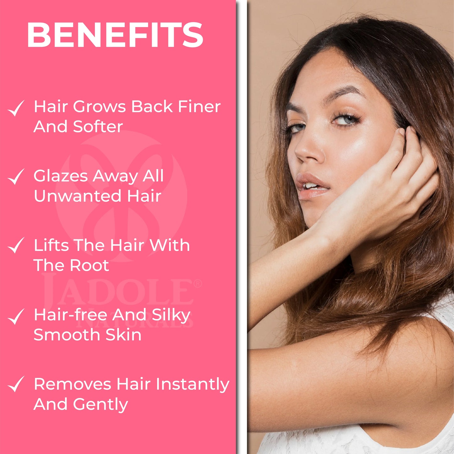 شمع السكر البارد لإزالة الشعر بخلاصة الصبار 250 جرام