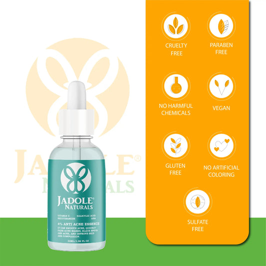 Jadole Naturals Anti Acne Essence Serum with Vitamin C, Salicylic Acid 30ml