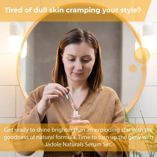 Quartet Anti Aging Serum Set with Vitamin C, Retinol , Hyaluronic Acid And Niacinamide 30ml for every bottle